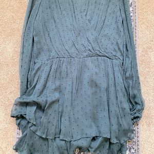 Long sleeve flowy Free People dress
